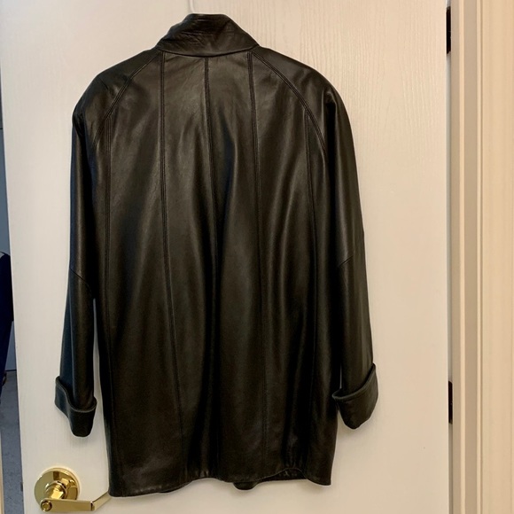 VALERIE STEVENS LAMB LEATHER JACKET - Picture 16 of 16